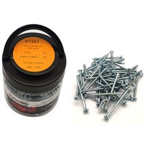 이노공구 석고보드용 양날나사 백색 3.5 x 38 mm 1361, 100개