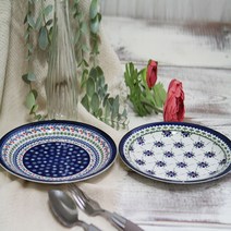 폴라브 접시 2종 세트, 체리, 데이지