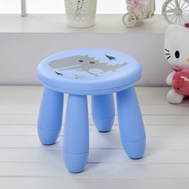 가팡 캐릭터 공룡 조립식 의자 A, 블루
