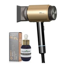 유닉스 에어샷 플라즈마 헤어드라이 UN-A1745 1500W + 가르미르 아르간 멀티오일 40ml, 골드