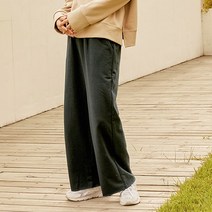 마른파이브 디즈니 여성용 미키마우스 밴딩 와이드 팬츠 DSN06P