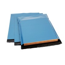 담다 LDPE 이중지 암막 택배봉투 메탈블루, 100개