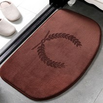 JHCompany 쉬폰케이크 메모리폼 발매트, 코코아