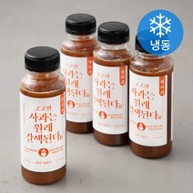 고고한 사과는 원래 갈색된다 주스 (냉동), 250ml, 4개