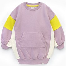 쁘띠뮤 여아용 블록 콤비 티셔츠 DMHBT06