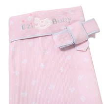 이지베이비 빈티지 수제 누빔 7부 안장추가 포대기, 핑크