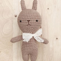 아이한코 뚱이 코튼 Big 코바늘 뜨개질 손뜨개 DIY인형세트, 1세트, 069브라운