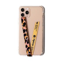 하이루프 휴대폰 핑거 스트랩, 44 BEIGE LEOPARD, 1개