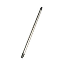 접이식 스텐 휴대용 빨대 230mm, 블랙, 1개