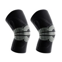 에스알랩 무릎보호대 그레이 SRAB058 2p, 1세트