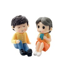 포레스 공원커플 미니어쳐 만들기 재료, 옐로우