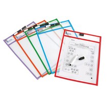 가베 러닝리소스 쓰고지우는 투명포켓 LER0477 5p, 5종
