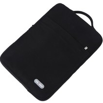 마켓에이 마카롱 노트북 태블릿PC 파우치, 블랙