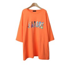 린다샵 여성용 루루도 영문프린팅 긴팔 티셔츠 T6229K12