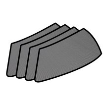 리드홈 차종별 맞춤 펠리세이드 캠핑 차박 모기장 4p, 블랙, 1세트