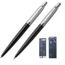 파카 조터 CT 볼펜 0.9~1.0mm + 샤프 + 볼펜심 기프트세트, 본드 스트리트 블랙, 1세트