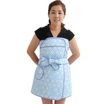 뽀뜨로 일자형 7부 이지 포대기, 블루