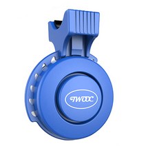 Twooc 자전거 전자벨, 블루, 1개