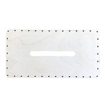 자작나무 합판 티슈케이스 26 x 13.5 cm, 1개