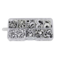 엔조이홈 무빙아이 인형 눈 9종 세트, 혼합색상, 1세트