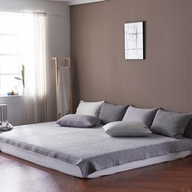 패브릭아트 블레너 양면 사계절 패밀리 패드 그레이 F1