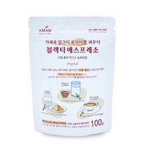 아만프리미엄티 블랙티 에스프레소, 100g, 1개