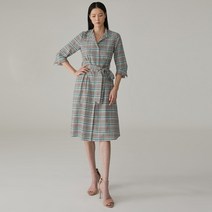 올리비아로렌 풀오픈 체크 원피스 VVCOAXM-3351