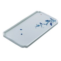 경덕진 청화 산사 차반, 화이트 + 블루