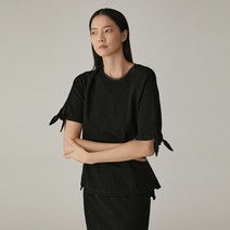올리비아로렌 소매 포인트 주름 블라우스 VOCASXM-4461