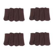 의자 발커버 4p x 4세트, 심플월넛