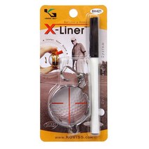 KOVISS X liner 철재 볼라이너 BH421, 블랙(네임펜), 1개