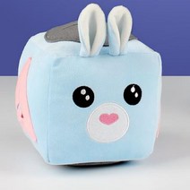 조우니 강아지 노즈워크 캐릭터 주사위 킁킁볼 13cm, 토끼 블루, 1개