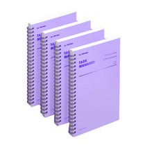 모트모트 태스크 매니저 100DAYS 4p, 바이올렛