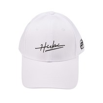 히스케이 무지 볼캡 골프모자, 화이트