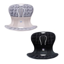 카이로핏 자세 교정 의자 2종 세트, 그레이, 블랙