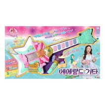시크릿쥬쥬 별의 여신 에메랄드기타 완구, 혼합색상