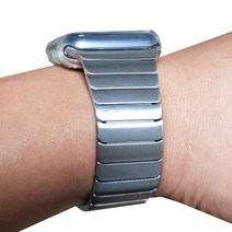 애플워치 링크브레이슬릿 스트랩 40mm, Silver