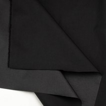 더해피 코드라 원단 무지 4마, 블랙