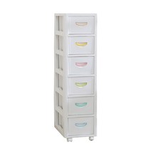 코디 고리 카멜레온 슬림 6단 서랍장, 1개