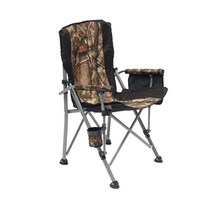 캠핑용 접이식 손잡이 레저의자, 밀리터리, 1개