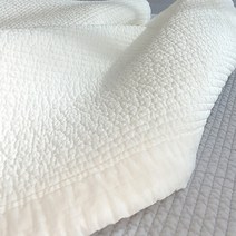 속까지 순면 60수 목화솜 침대패드, 화이트