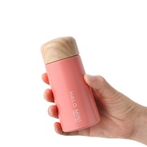 르리에 할로 미니 보온보냉병, 핑크, 150ml