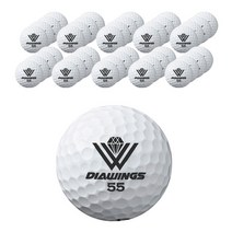 다이아윙스 고반발 비거리 전용 장타 골프공 X5, 화이트, 50개