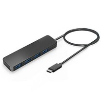 [쿠팡수입] 만듦 4포트 USB 3.1 Gen1 허브 Type-C 1.2m