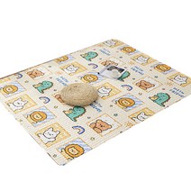 더플로우 귀욤 도톰 페브릭 방습 피크닉 매트, 18