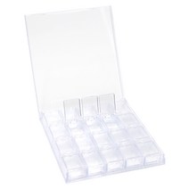 아크릴 20구 파츠보관 케이스, 1개
