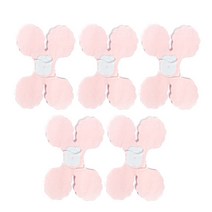 파티쇼 파티 장식 클로버 가랜드 5p + 글루닷 세트, 피치, 1세트
