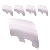 양손컴퍼니 ABS 싱크대 설거지 물막이 28 x 25 cm, 투명, 5개