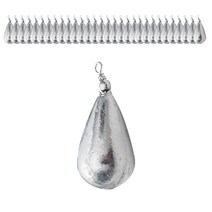 아크로피싱 싱커 봉돌 물방울 스위벨 40p, 1개