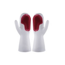 실리콘 설거지 고무장갑, 빨강, 1개